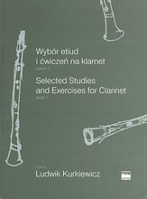 Selected Studies and Exercises for Clarinet #1 cover